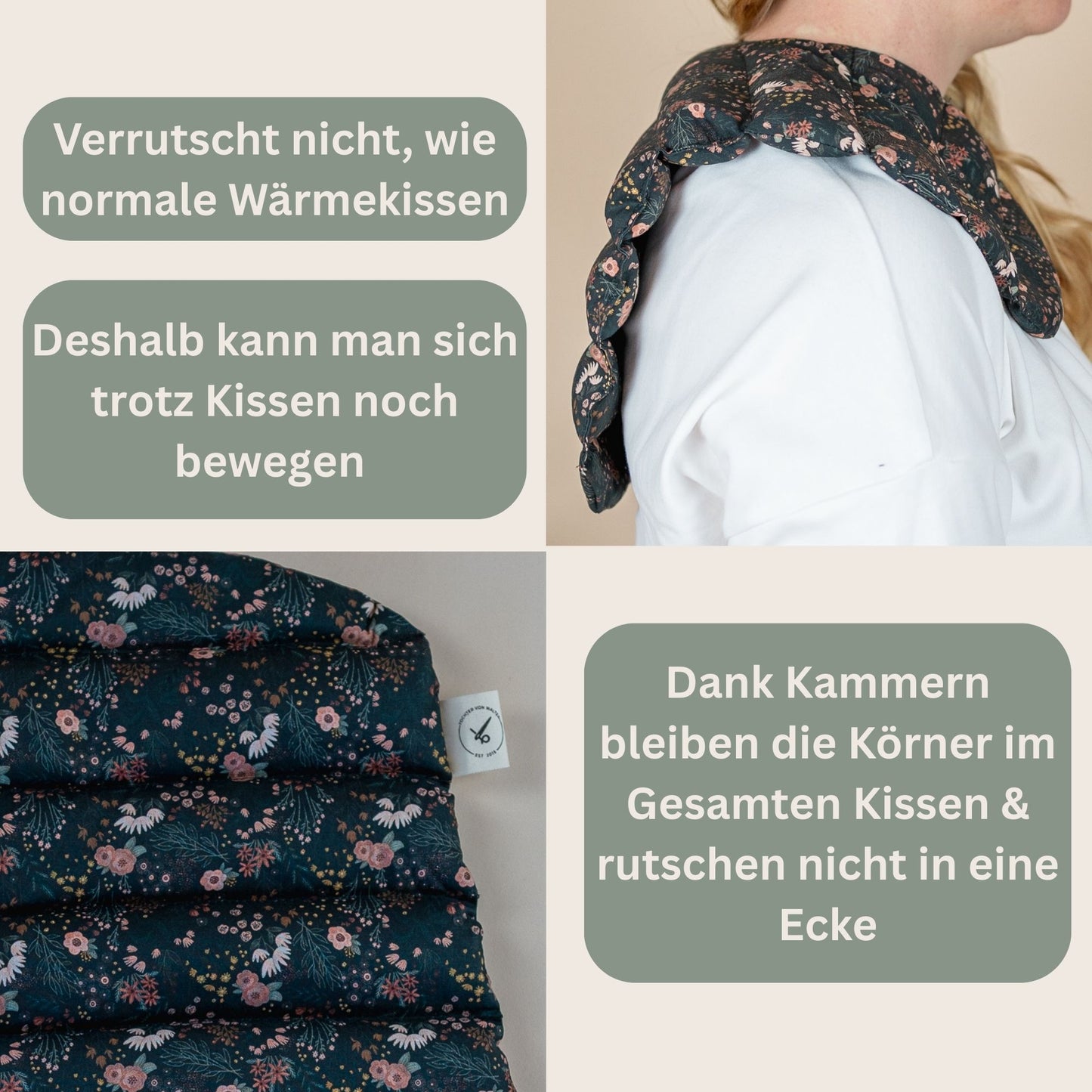 Nackenkissen Boho