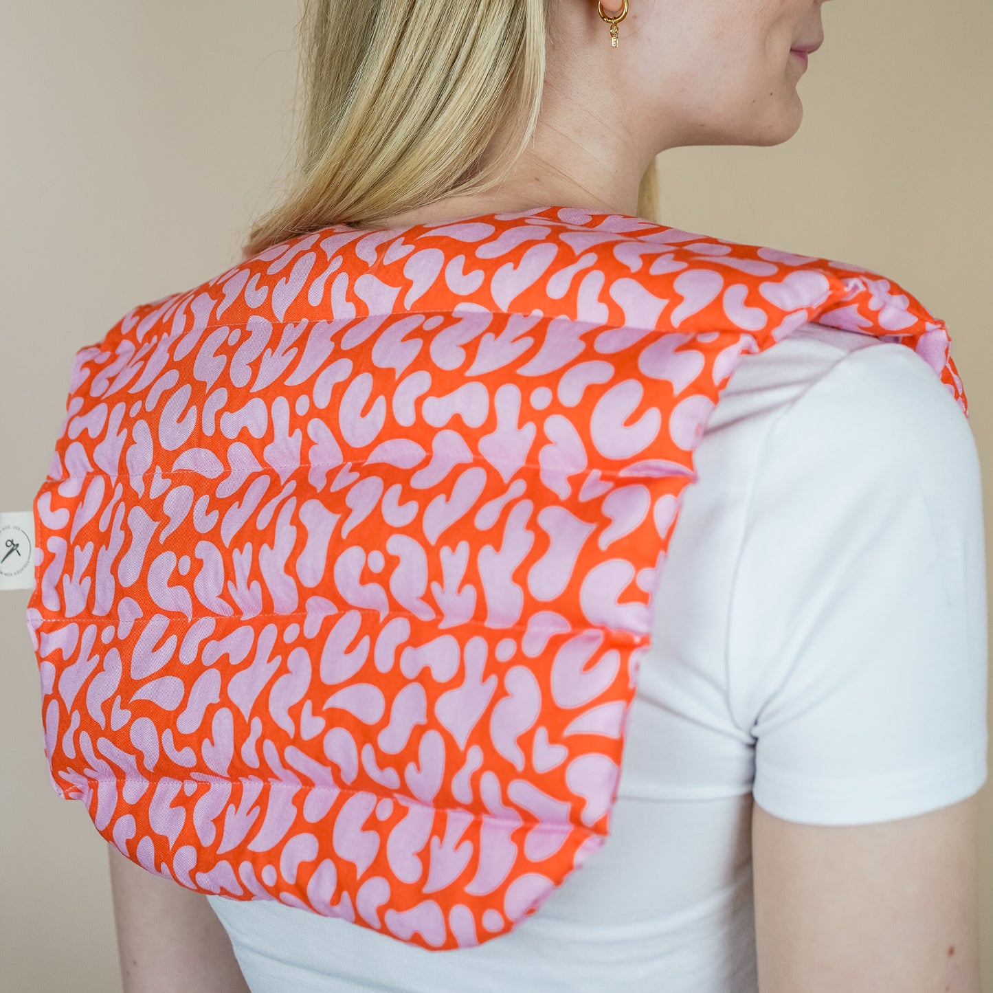Nackenkissen Pink-Orange