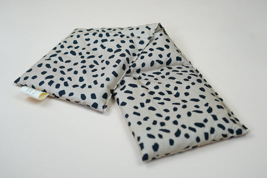 Längliches Wärmekissen Dots Coffee