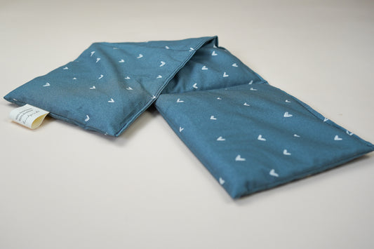 Längliches Wärmekissen Blau