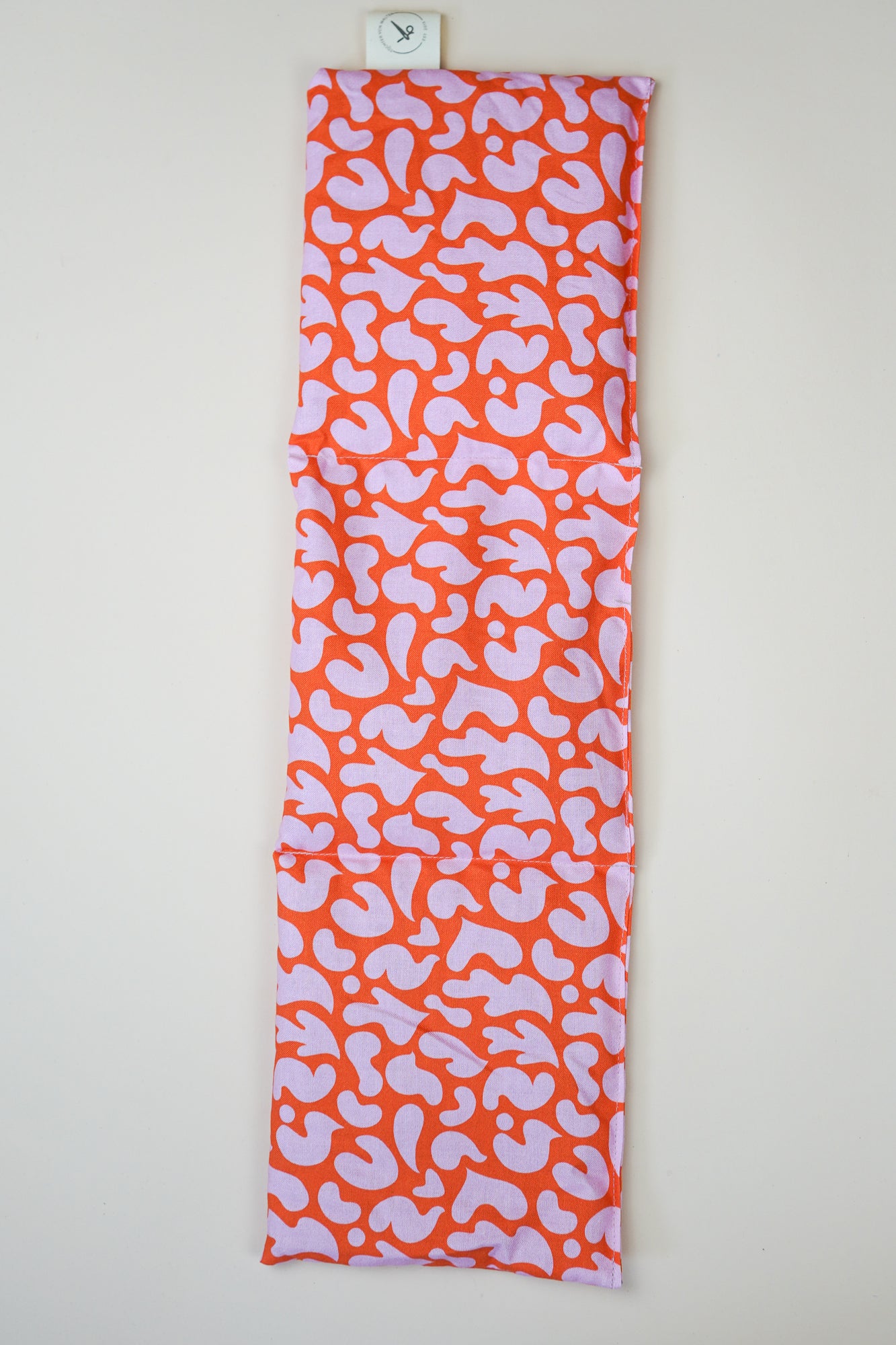 Längliches Wärmekissen Pink-Orange