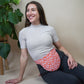 Wärmekissen Bauch Pink-Orange
